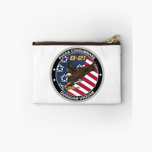 Item preview, USAF B-21 Raider Pugna Consummare American Eagle Patch Emblem designed and sold by CharlieDesings.