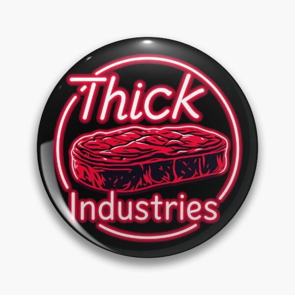 Logo Pin - Thick Meat Industries