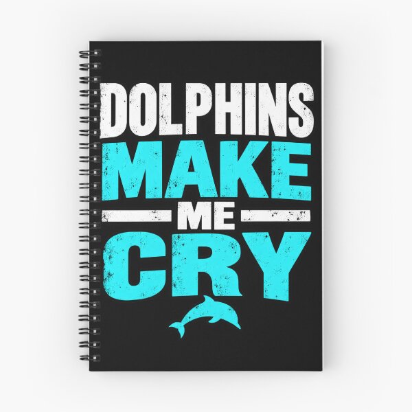 Item preview, Dolphins Make Me Cry Ocean Humor designed and sold by ROUX-ART.