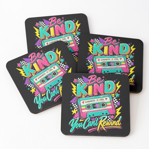 Item preview, Be Kind Retro Cassette Kindness Message designed and sold by ROUX-ART.