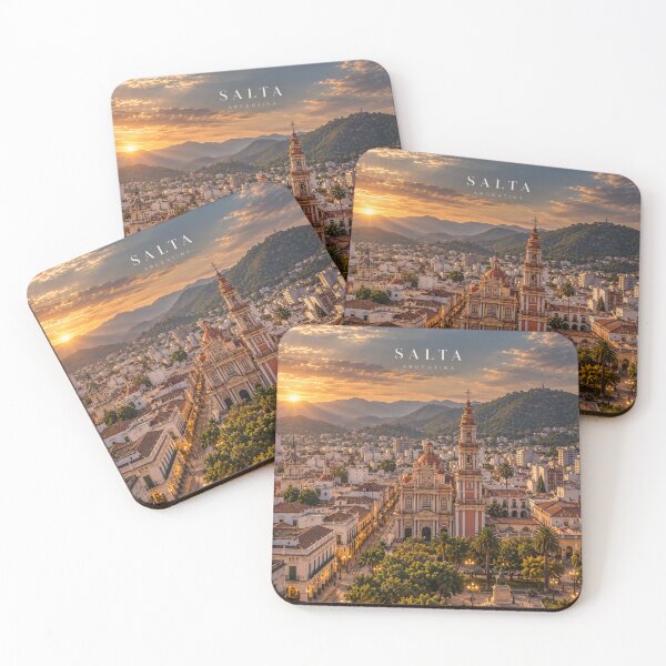 Item preview, Salta Cinematic Monochrome City Artwork designed and sold by MichaeIRellov.