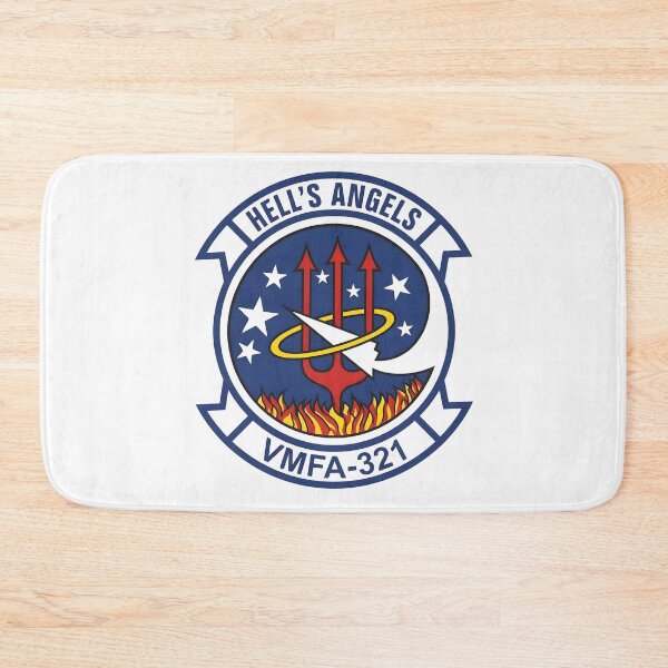 Item preview, USMC VMFA-321 Hell's Angels Marine Fighter Attack Squadron Emblem    designed and sold by CharlieDesings.