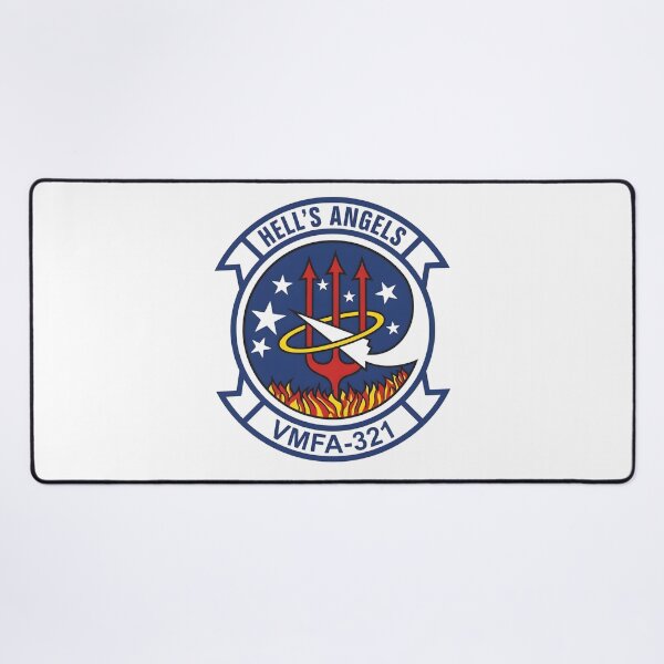 Item preview, USMC VMFA-321 Hell's Angels Marine Fighter Attack Squadron Emblem    designed and sold by CharlieDesings.