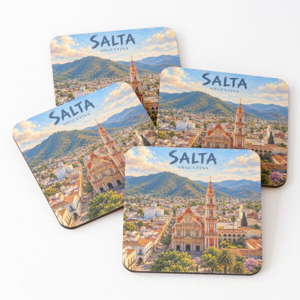 Item preview, Salta Painterly Andean City Impression designed and sold by MichaeIRellov.