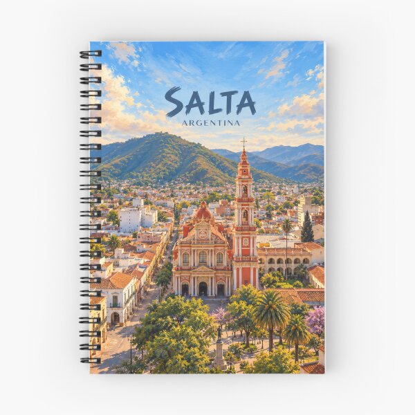 Item preview, Salta Painterly Andean City Impression designed and sold by MichaeIRellov.
