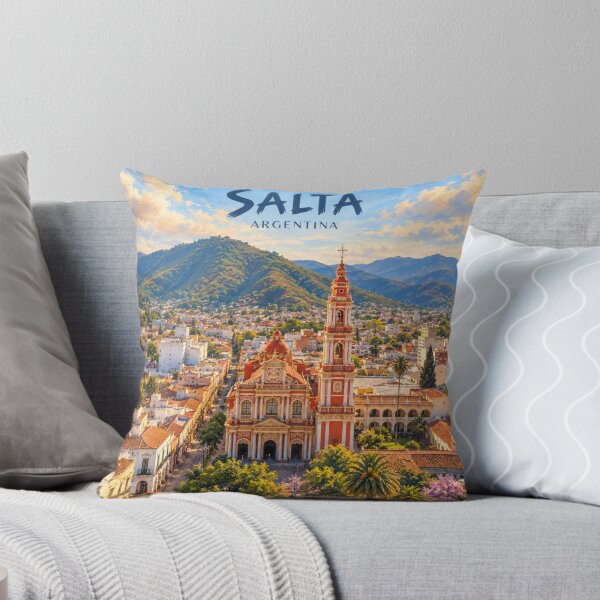 Item preview, Salta Painterly Andean City Impression designed and sold by MichaeIRellov.