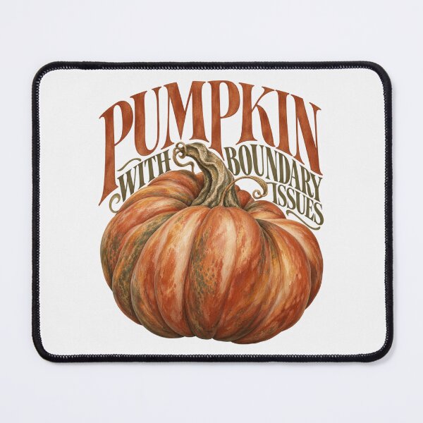 Item preview, Pumpkin With Boundary Issues Funny Halloween designed and sold by PhylonBoxx.