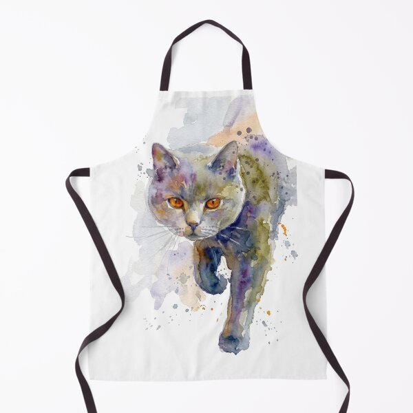Item preview, British Shorthair, Olive Violet Walking Pose designed and sold by caracatita75.