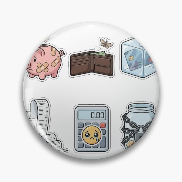 Item preview, New Year Budgeting & Financial Reset Sticker Pack - Post-Holiday Money designed and sold by SimpleP.