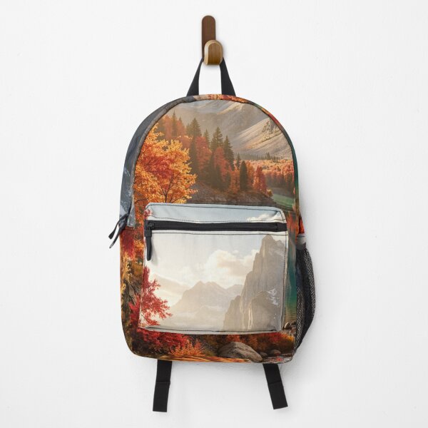 Item preview, Crimson Valley Reflections - Autumn Mountain Escape designed and sold by nhk999.