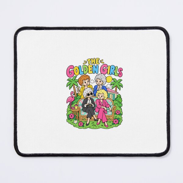 Item preview, The Golden Girls Cute Chibi Miami Beach Squad designed and sold by HytoneArt.