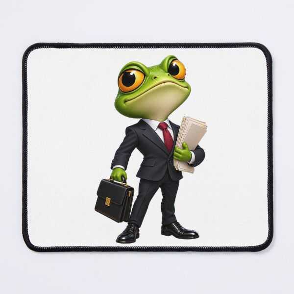 Item preview, Frog Lawyer designed and sold by SmilefromAlex.