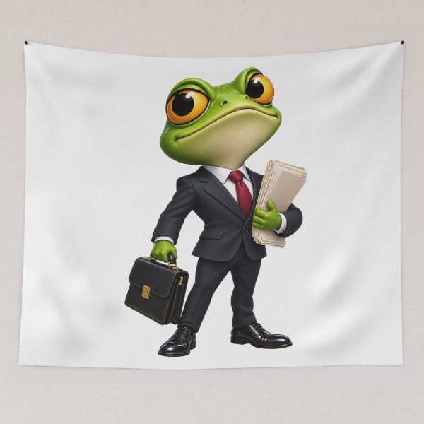 Item preview, Frog Lawyer designed and sold by SmilefromAlex.