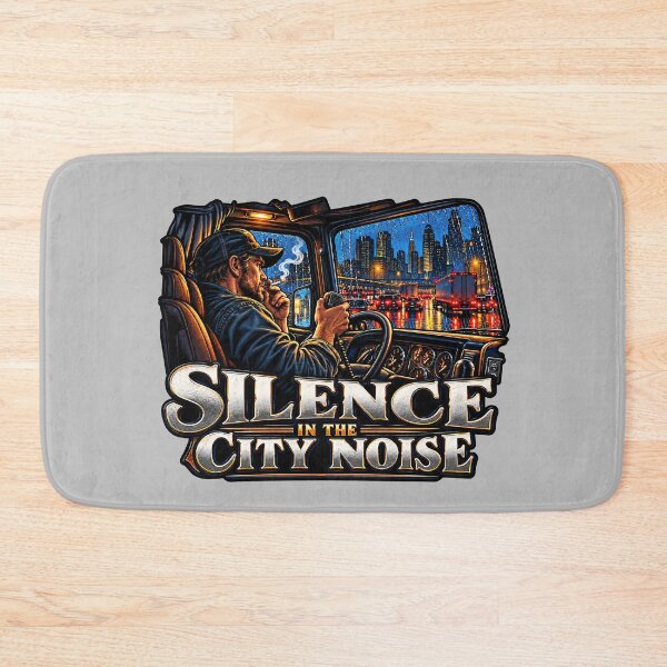 Item preview, Silence In The City Noise – Night Trucker designed and sold by NomadForge.