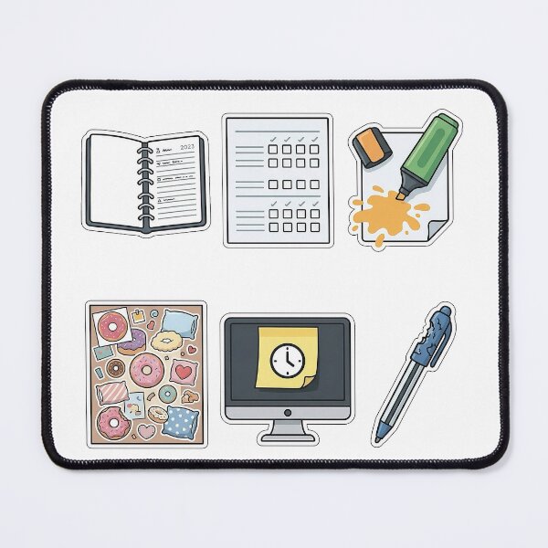 Item preview, Sarcastic New Year Goal Planner Sticker Pack - Procrastination Set designed and sold by SimpleP.