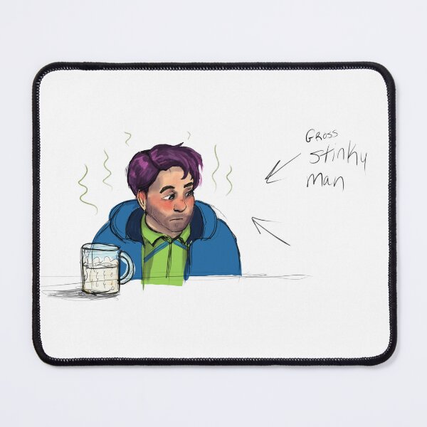 Item preview, Shane Stardew Valley Gross Stinky Man designed and sold by Watermelon-frog.