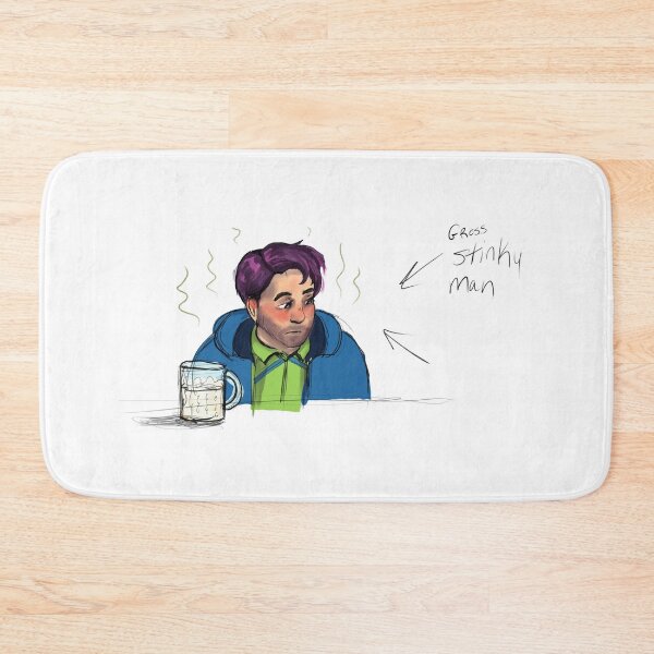 Item preview, Shane Stardew Valley Gross Stinky Man designed and sold by Watermelon-frog.