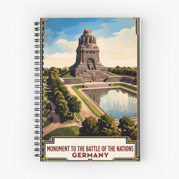 Item preview, Monument to the Battle of the Nations Germany – Leipzig Völkerschlachtdenkmal Historic Architecture designed and sold by Bomax121.