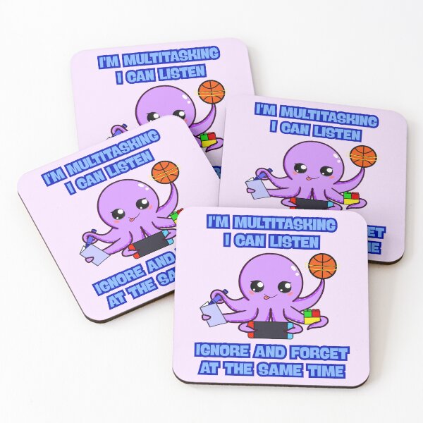 Item preview, Multitasking Octopus designed and sold by bloomintoyoubiy.