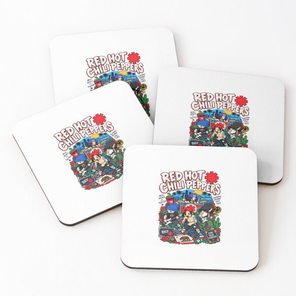 Item preview,  Red Hot Chili Peppers Cute Chibi Funk Rock Band Concert designed and sold by HytoneArt.