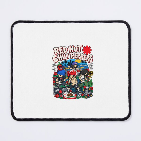 Item preview, Red Hot Chili Peppers Cute Chibi Funk Rock Band Concert designed and sold by HytoneArt.
