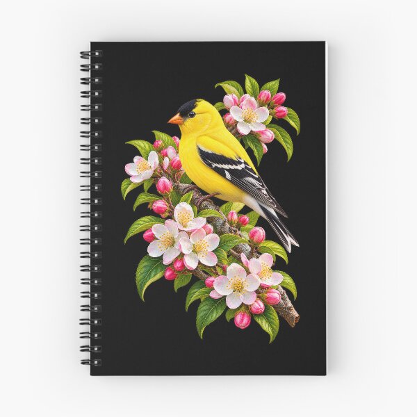 Item preview, Goldfinch Among Spring Blossoms designed and sold by RockitBaby.