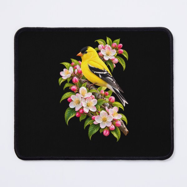 Item preview, Goldfinch Among Spring Blossoms designed and sold by RockitBaby.