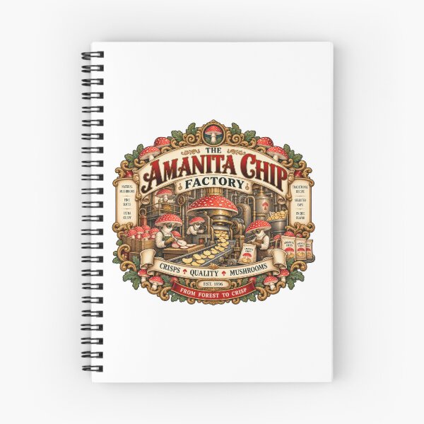 Item preview, The Amanita Chip Factory designed and sold by GorinART.