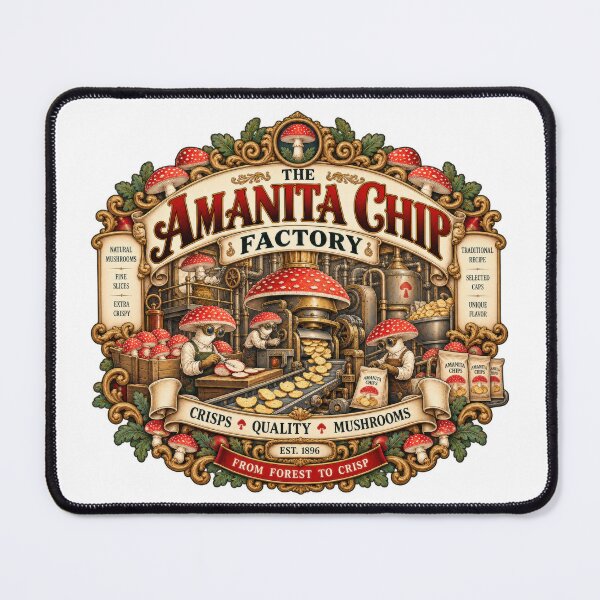 Item preview, The Amanita Chip Factory designed and sold by GorinART.