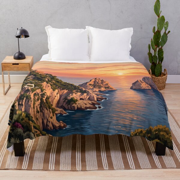 Item preview, Faraglioni Rocks Italy – Capri Island Mediterranean Sea Marina Piccola designed and sold by Bomax121.