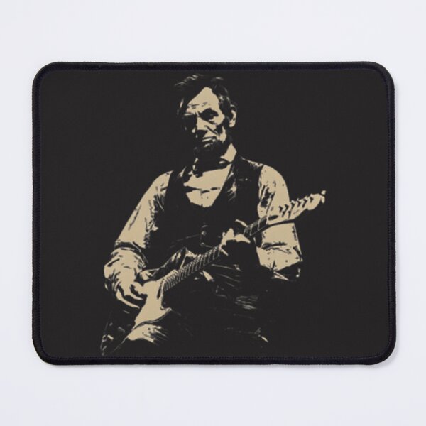 Item preview, Abraham Lincoln Playing Guitar Illustration Vintage Style Art designed and sold by umair nazir.