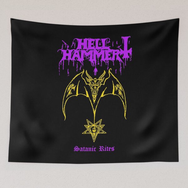 Item preview, Purple Typography Death Metal designed and sold by MosiUniq.