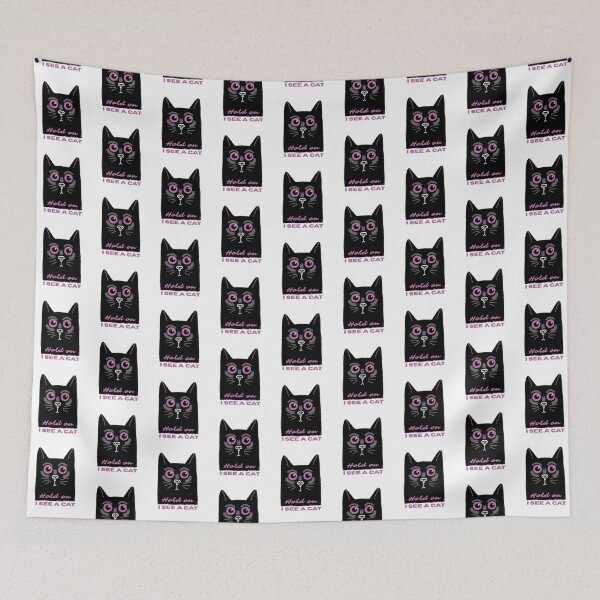 Item preview, Hold on I see a cat designed and sold by alczar.