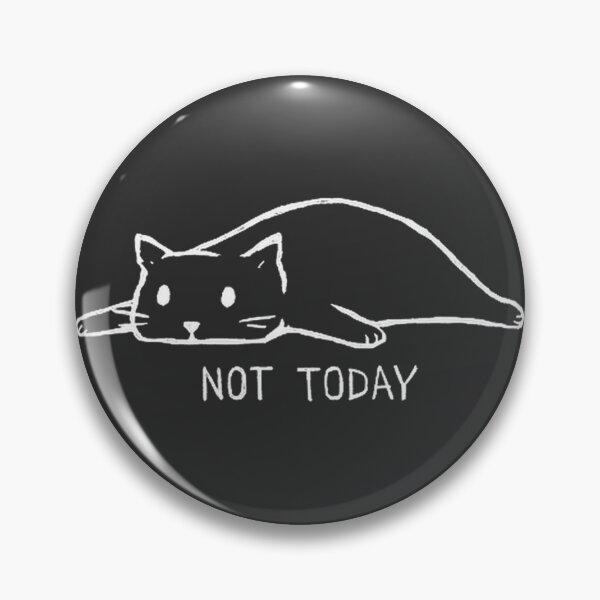 Item preview, Fox Shiver Illustration with 'Not Today' Text - Cute Animal Graphic Design designed and sold by N0XX.
