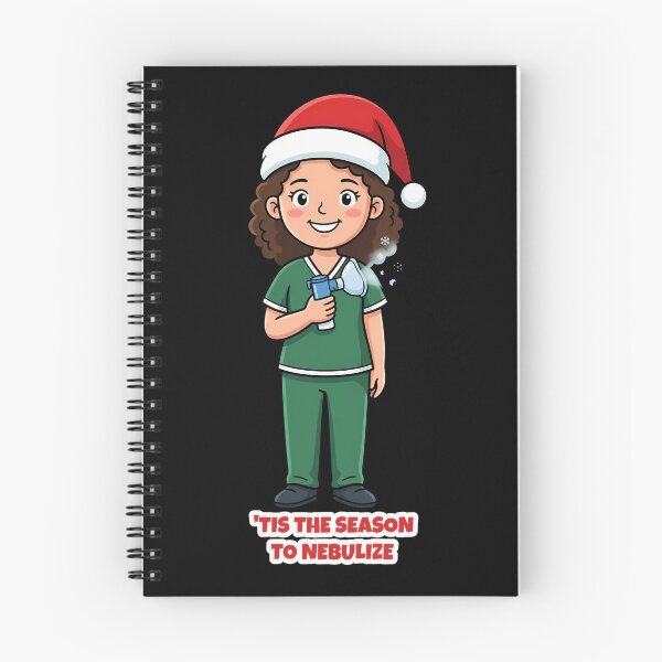 Item preview, Tis the Season to Nebulize Funny Respiratory Therapist Christmas designed and sold by Woventique.