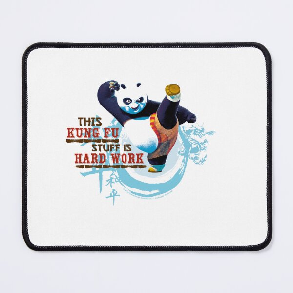 Item preview, Kung Fu Panda Kung Fu Stuff Is Hard Work Po Action Pose Classic designed and sold by NOELMEDINA.