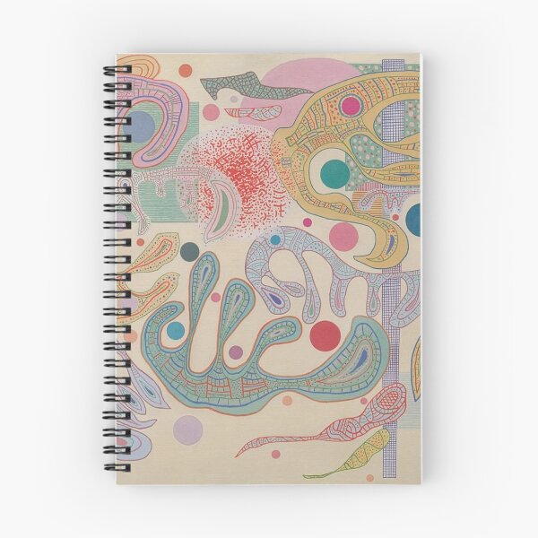 Item preview, Kandinsky's whimsical forms, colorful abstraction designed and sold by Shoupay.