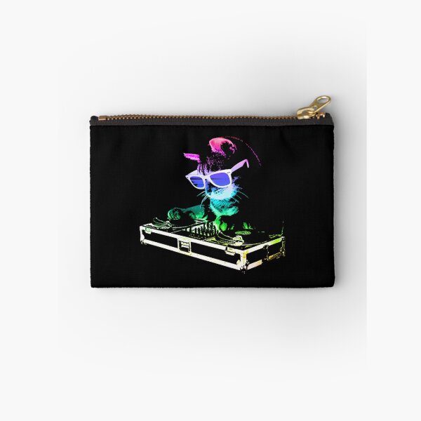 Item preview, Colorful Rainbow DJ House Cat Design for Music and Cat Lovers designed and sold by N0XX.