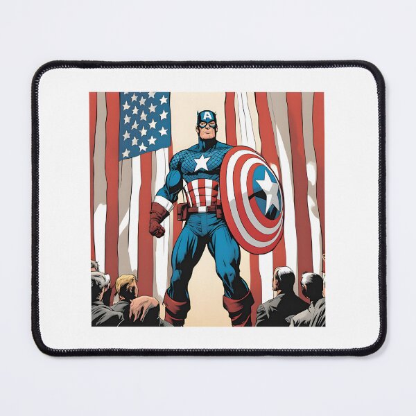 Item preview, Vintage Inspired Patriotic Shield Design with Star and Stripes designed and sold by TshirtBiz210.