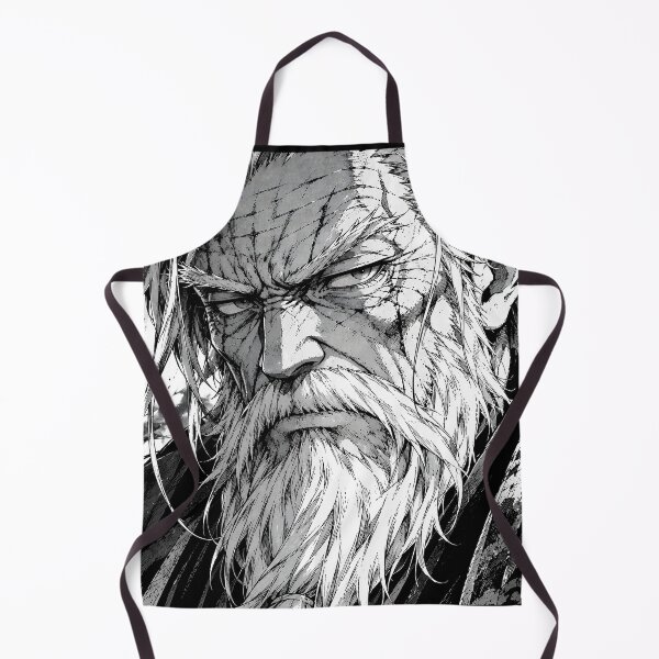 Item preview, Old Wise Warrior – Battle-Scarred Manga Samurai designed and sold by infinitearte.