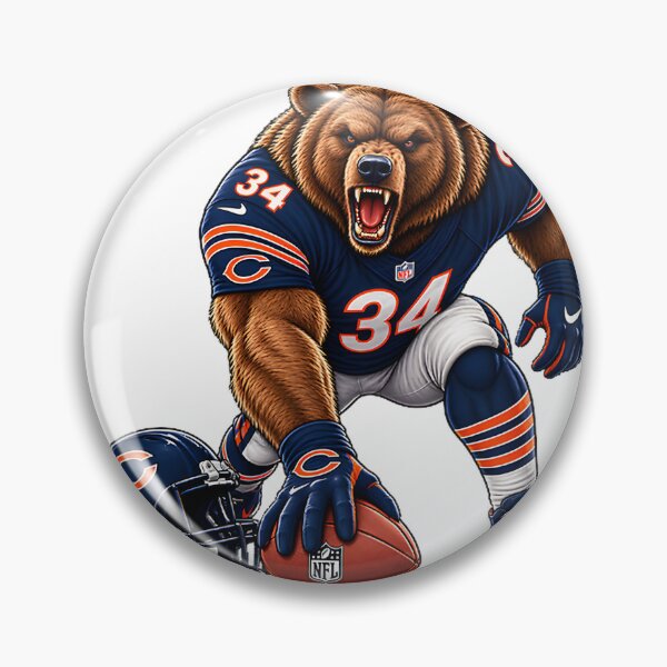 Item preview, Chicago Bears Inspired Football Fan Design for Sports Enthusiasts designed and sold by MrMoremi.