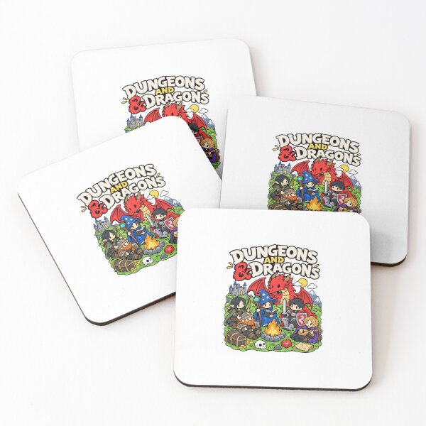 Item preview, Dungeons And Dragons Cute Chibi Fantasy RPG Party Campfire designed and sold by HytoneArt.