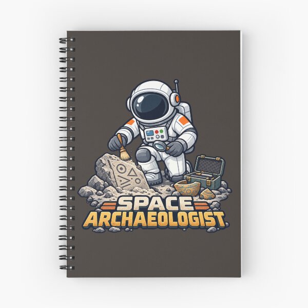 Item preview, Archaeologist Astronaut Discovering Alien Artifact designed and sold by BROHLine Studio.
