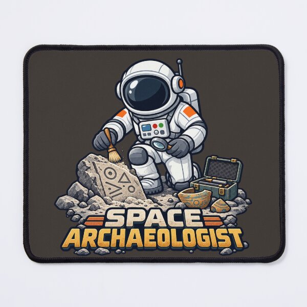 Item preview, Archaeologist Astronaut Discovering Alien Artifact designed and sold by BROHLine Studio.
