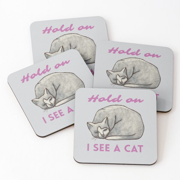 Item preview, Hold on I see a cat designed and sold by alczar.