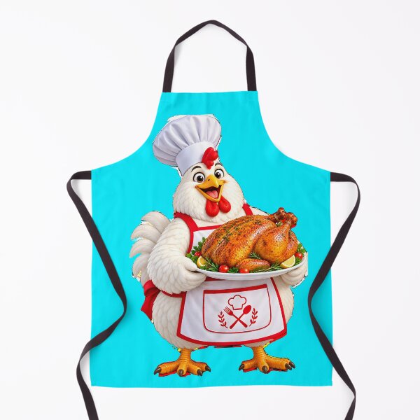 Item preview, Funny Chicken Chef With Roast Chicken designed and sold by MagicCrystal.