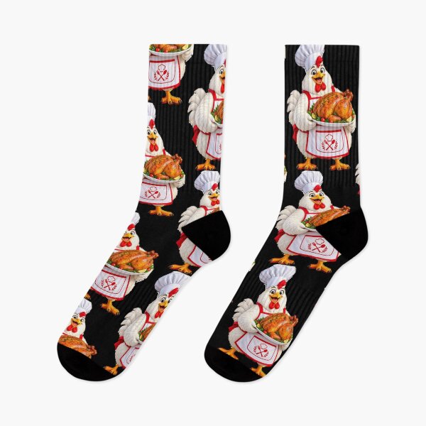Item preview, Funny Chicken Chef With Roast Chicken designed and sold by MagicCrystal.