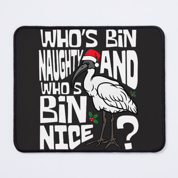 Item preview, Funny Australian White Ibis Bird in Santa Hat Christmas Design for Holiday Cheer designed and sold by MostafaSoliman.