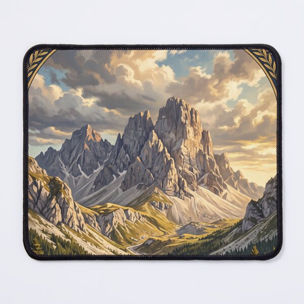 Item preview, Gran Sasso National Park Italy Vintage Travel Poster – Corno Grande Campo Imperatore Monti della Laga designed and sold by Bomax121.