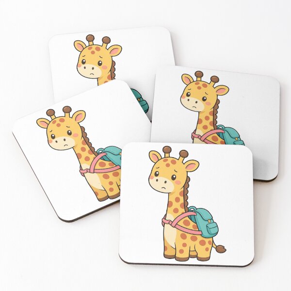 Item preview, The giraffe is trying to carry a small backpack. designed and sold by THITIMON2527.